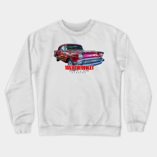 1957 Chevrolet BelAir 2 Door Hardtop Crewneck Sweatshirt